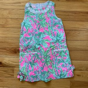 Lilly Pulitzer Girls Shift Dress EUC size 6